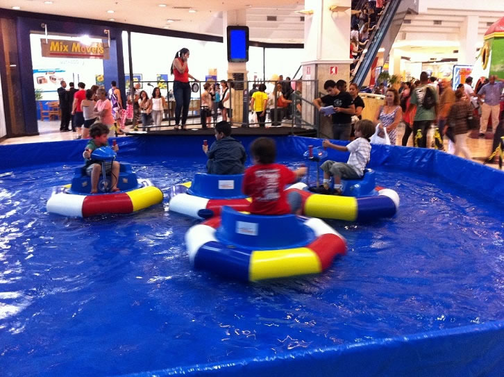 Bumper Boat Mini para Shopping